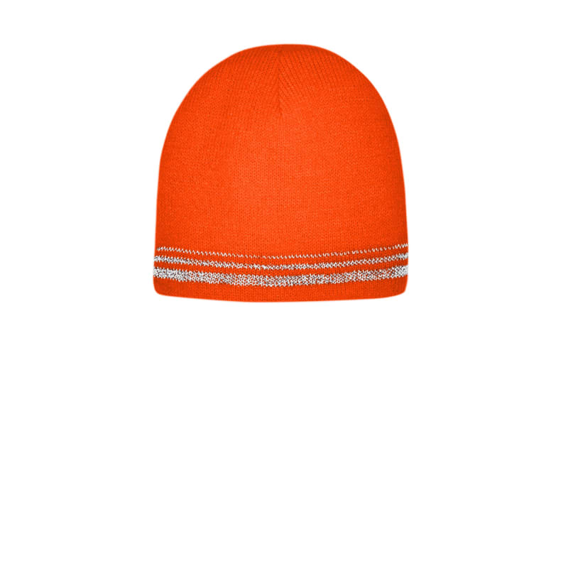 CornerStone Lined Enhanced Visibility With Reflective Stripes Beanie 3