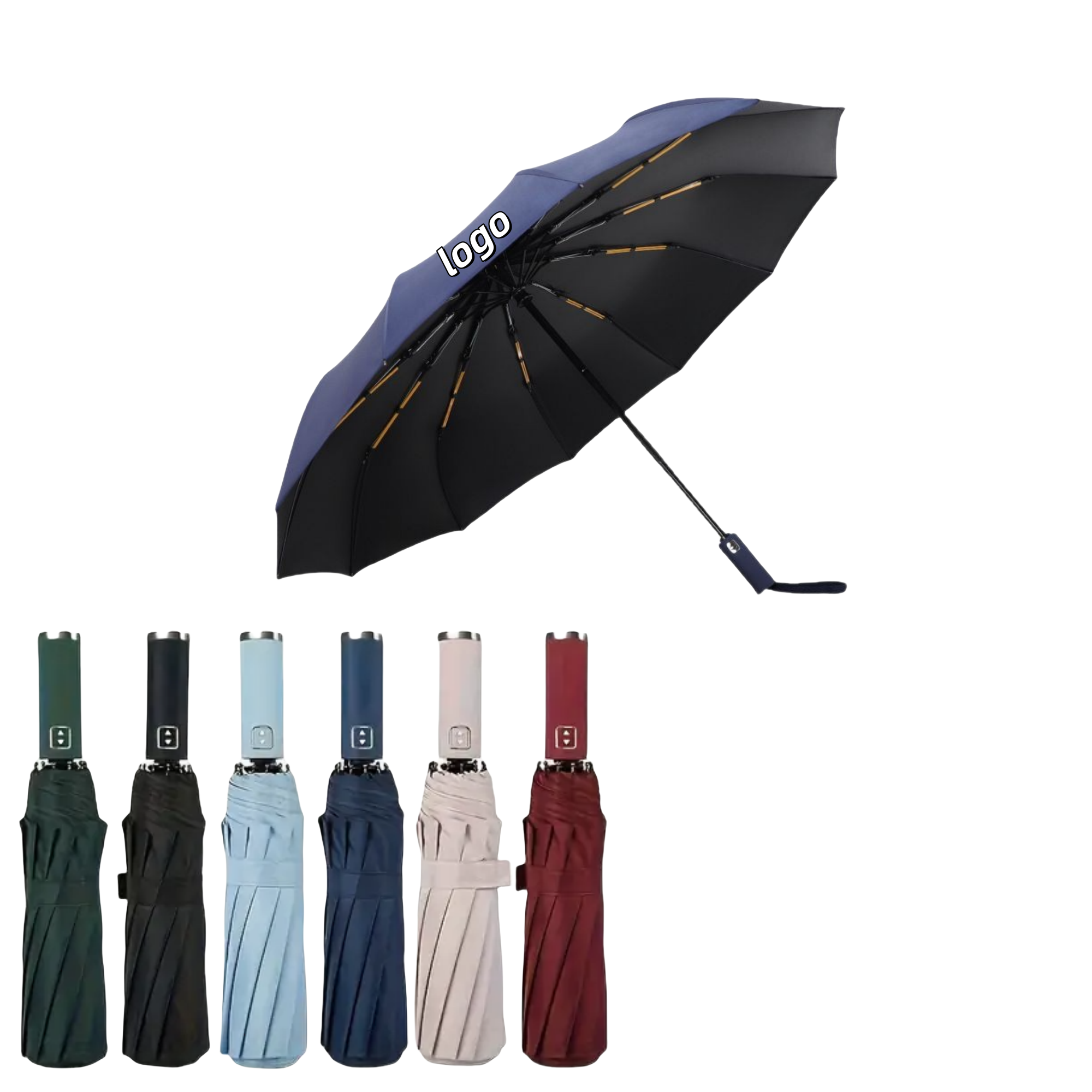 Promotional Golf Umbrella Custom Printing 2