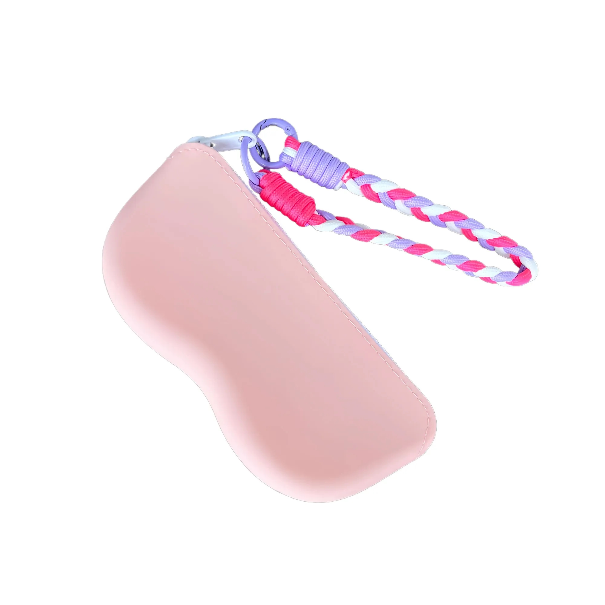 Trendy Color Block Eyeglasses Pouch Portable Travel Case 7