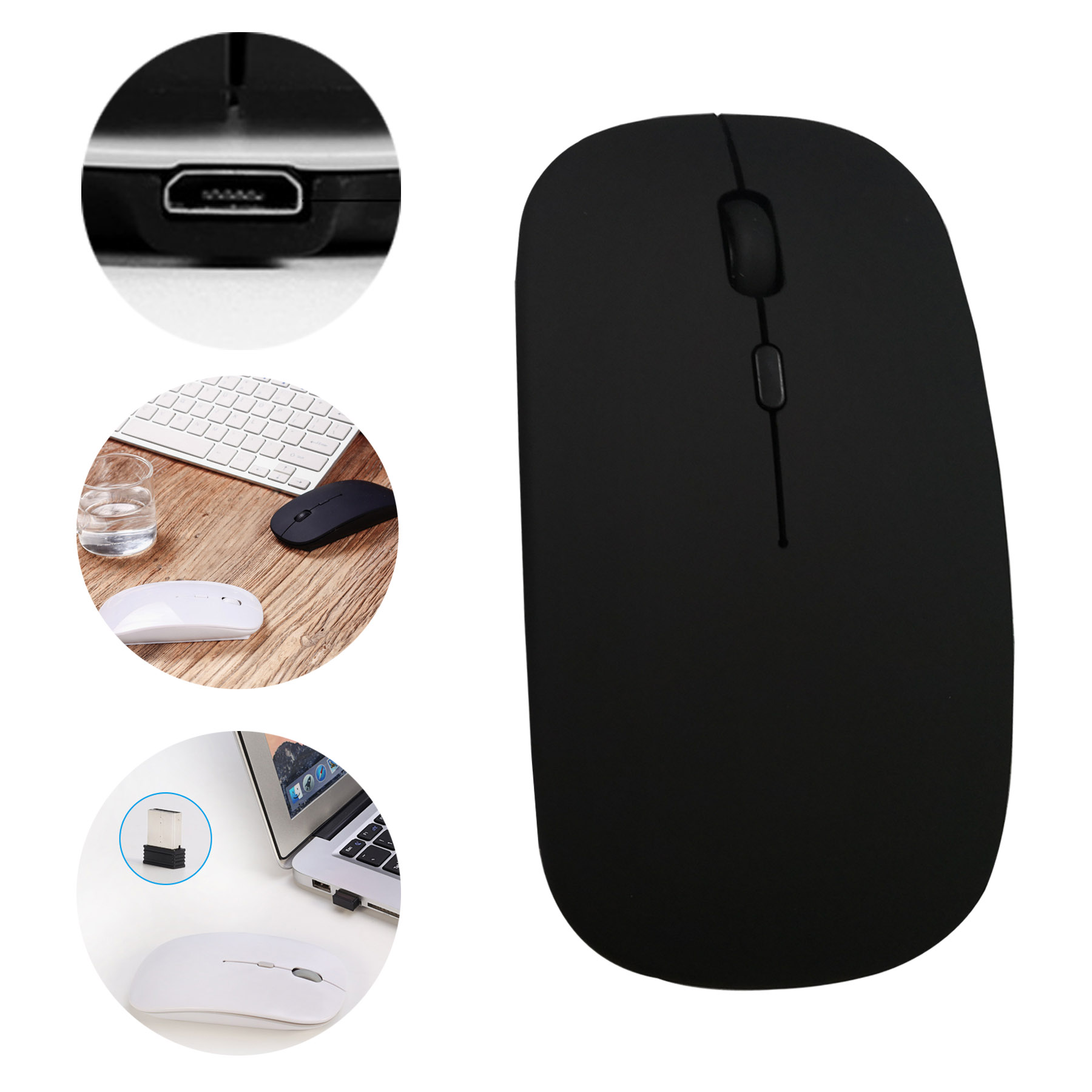 2.4GHZ Wireless Rechageable Mouse 2