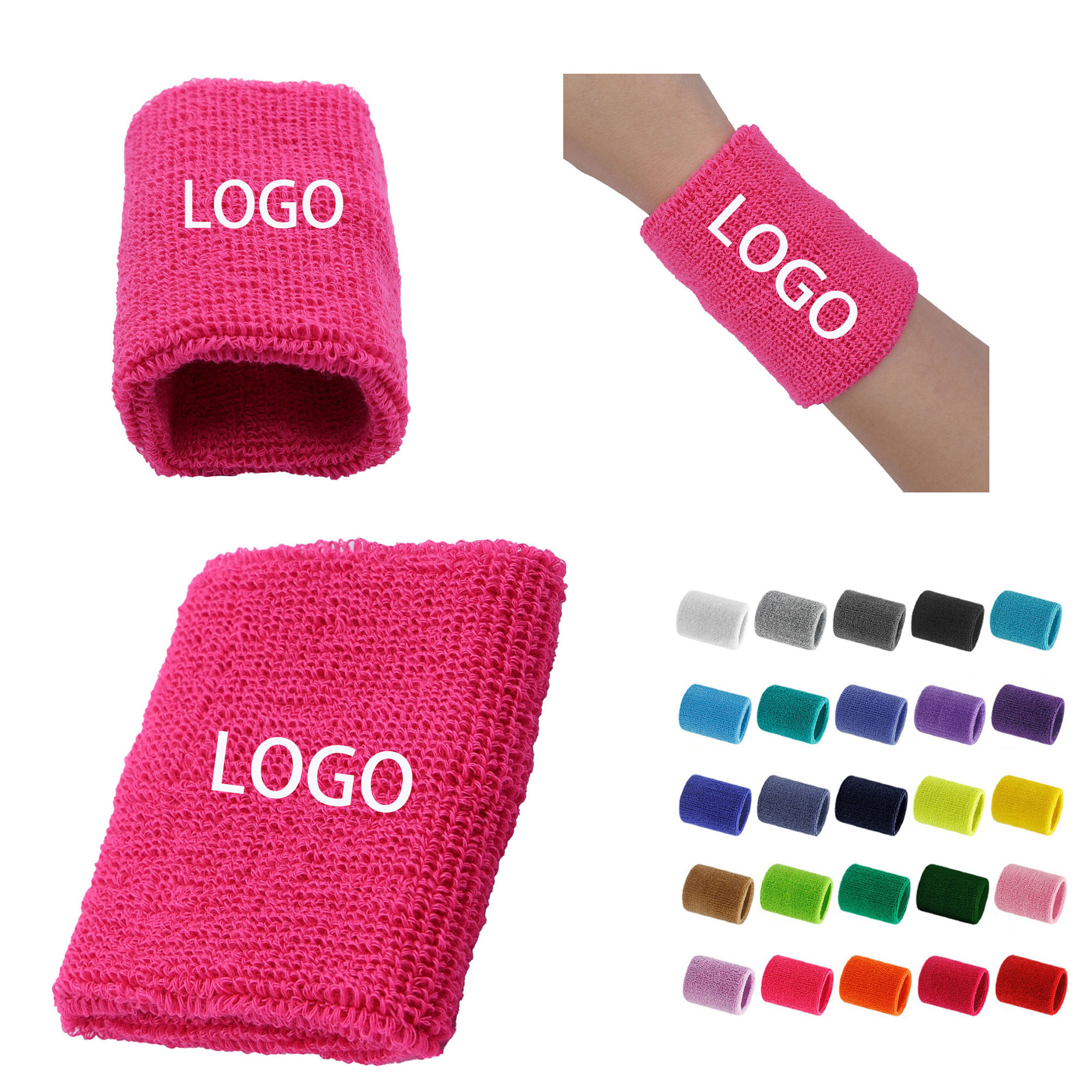 Sport Wrist Sweatband 2