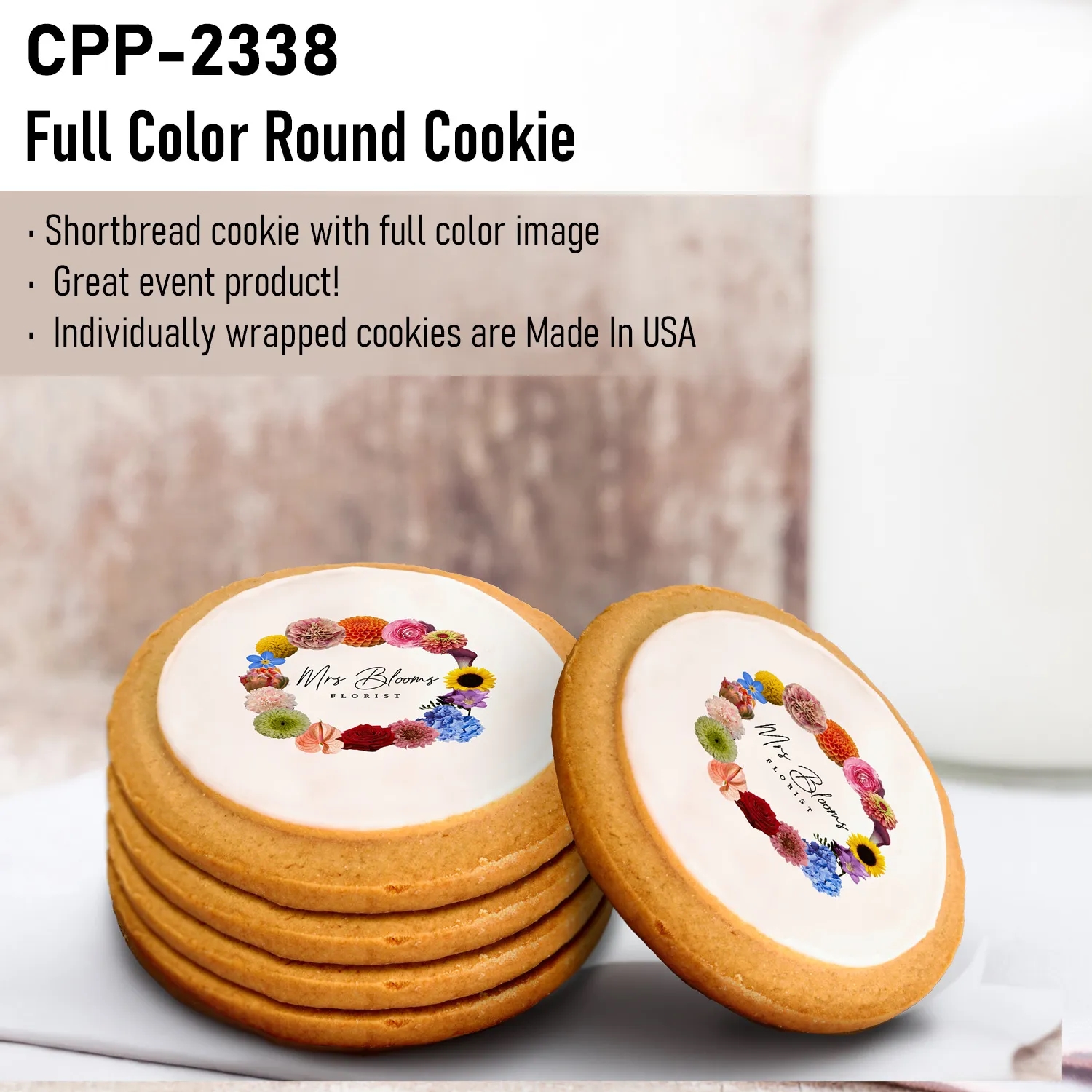 Full Color Round Cookie 4