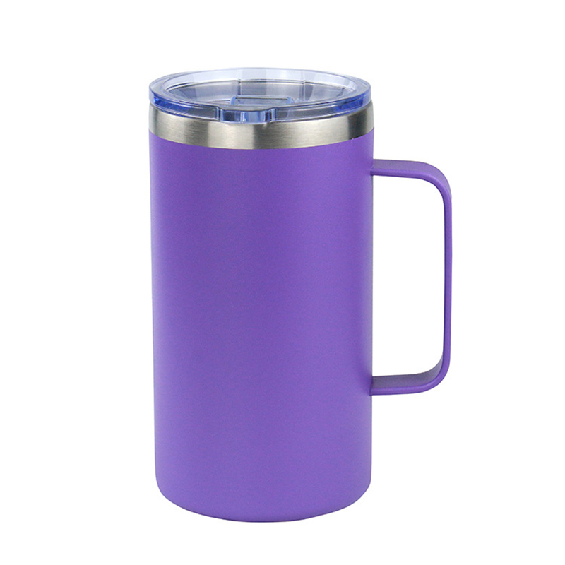20Oz. Stainless Steel Travel Mug with Handle 2
