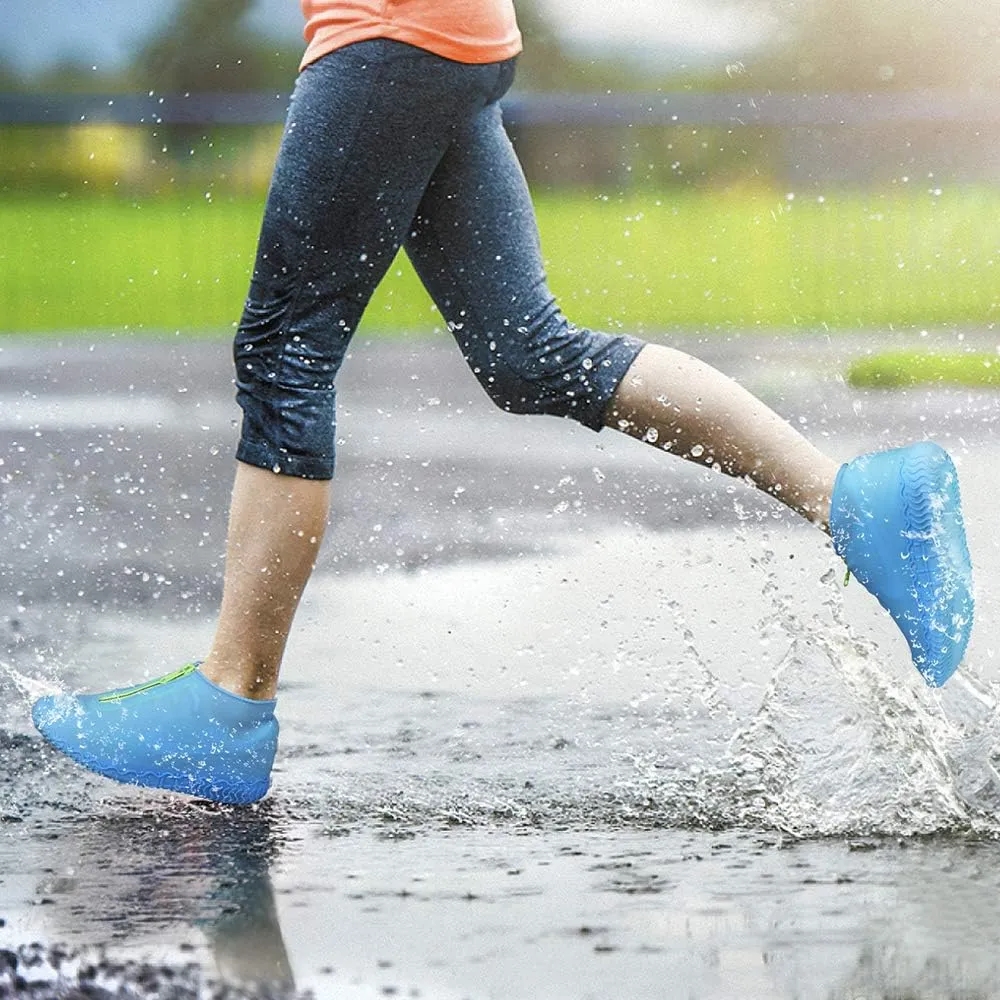Reusable Silicone Waterproof Shoe Covers 4