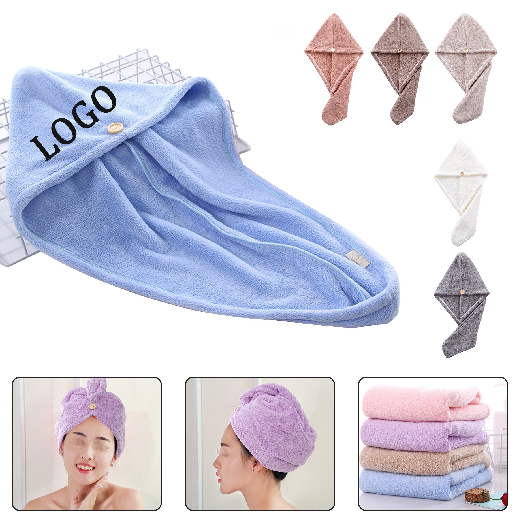 Microfiber Hair Towel