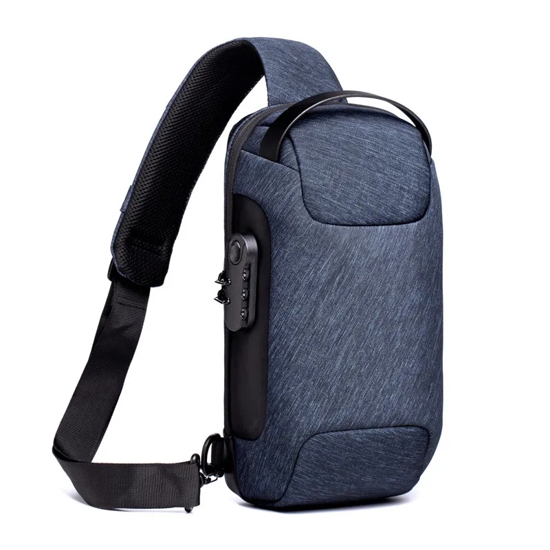 Anti-Theft Sling Bag with Lock 2