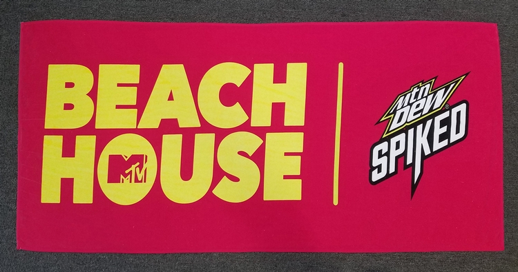 30x60 Full Color Cotton/Microfiber Printed Beach Towels 11.0 Lbs/Dz. by Subli Mate™ using PHOTOreal™ 2