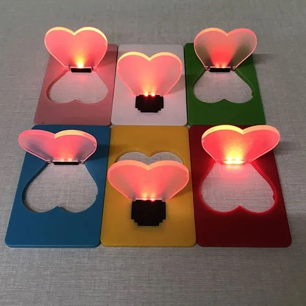 Heart Shape Pocket Led Card Light 5