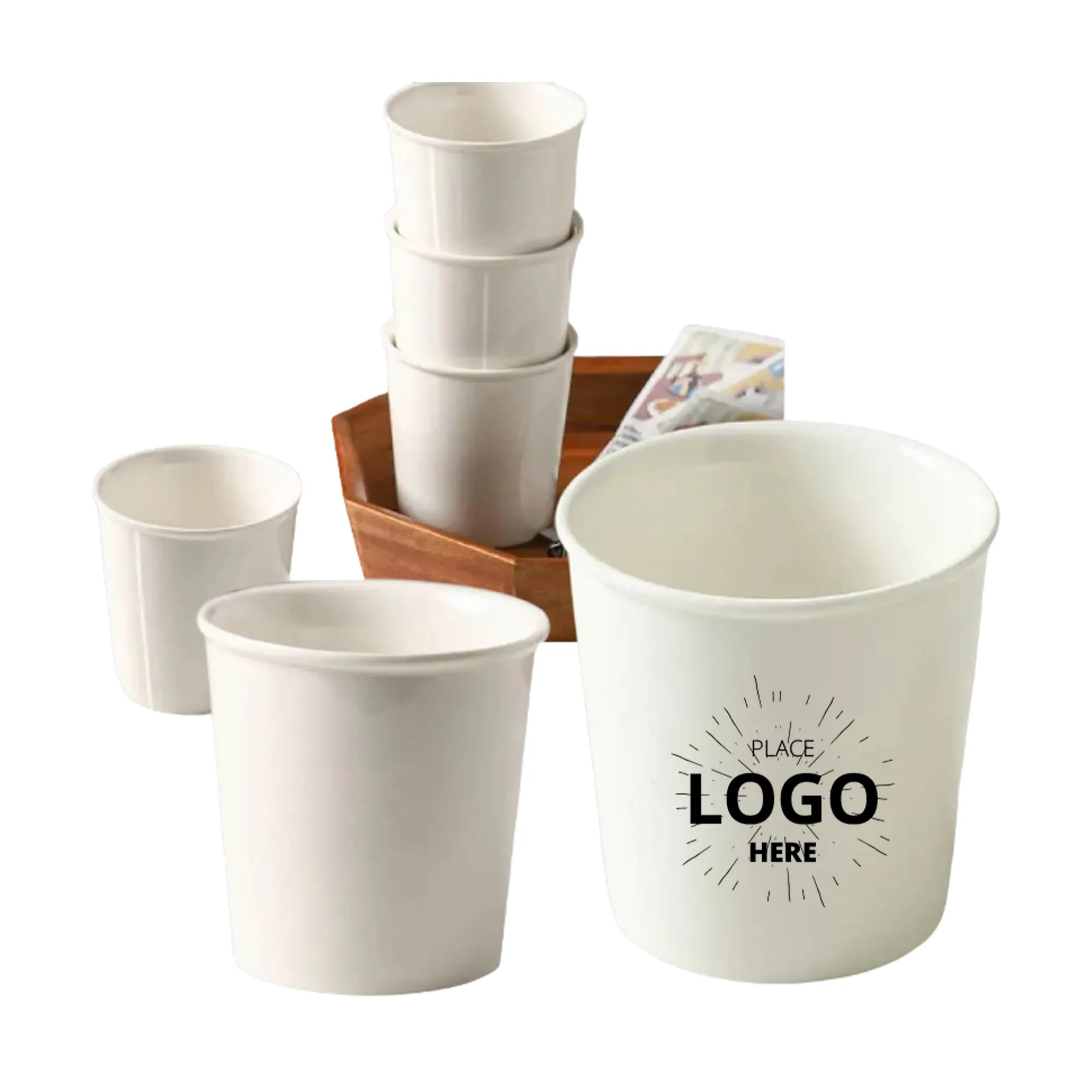 Paper Shape Ceramic Coffee Cup 1