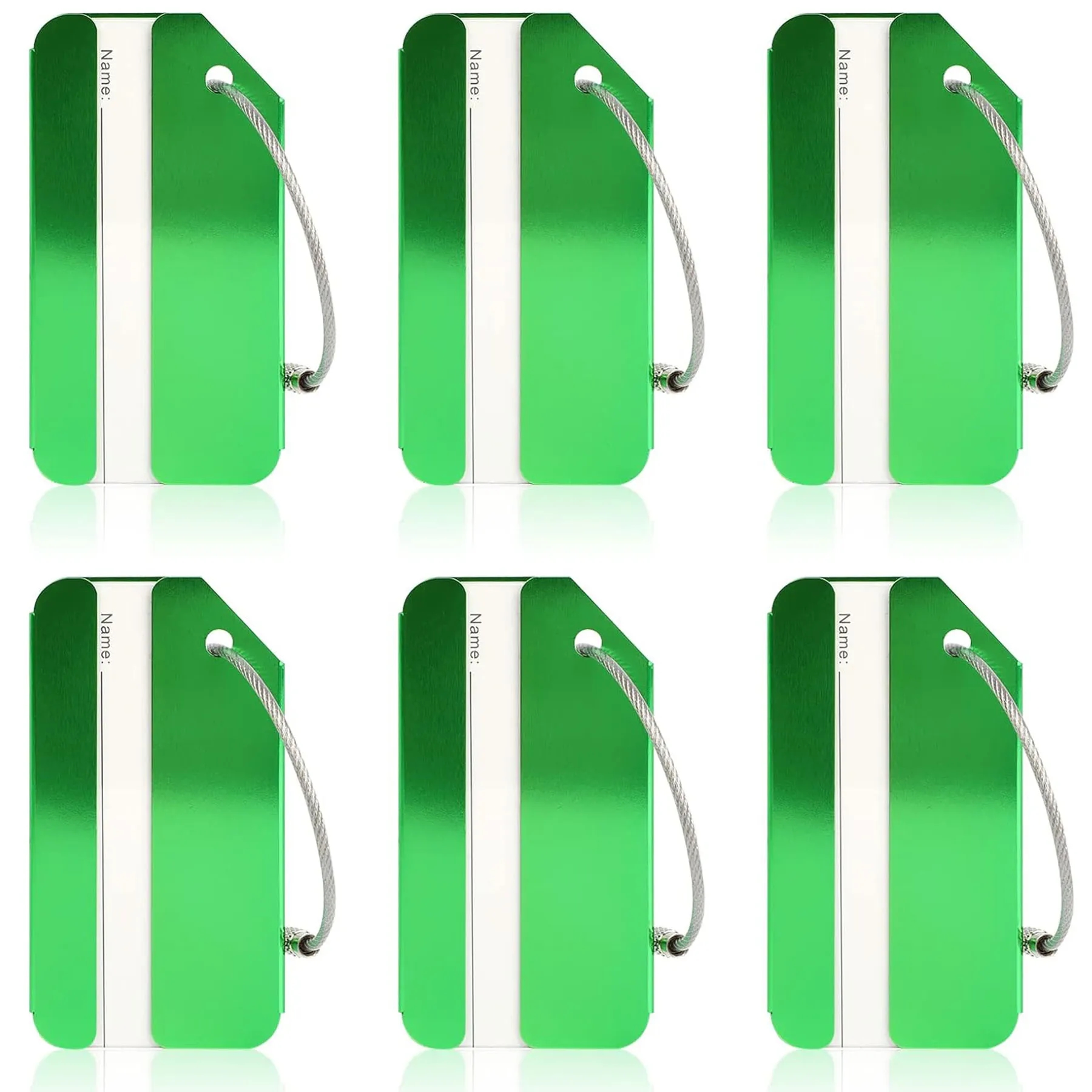 Metal Luggage Tags 3