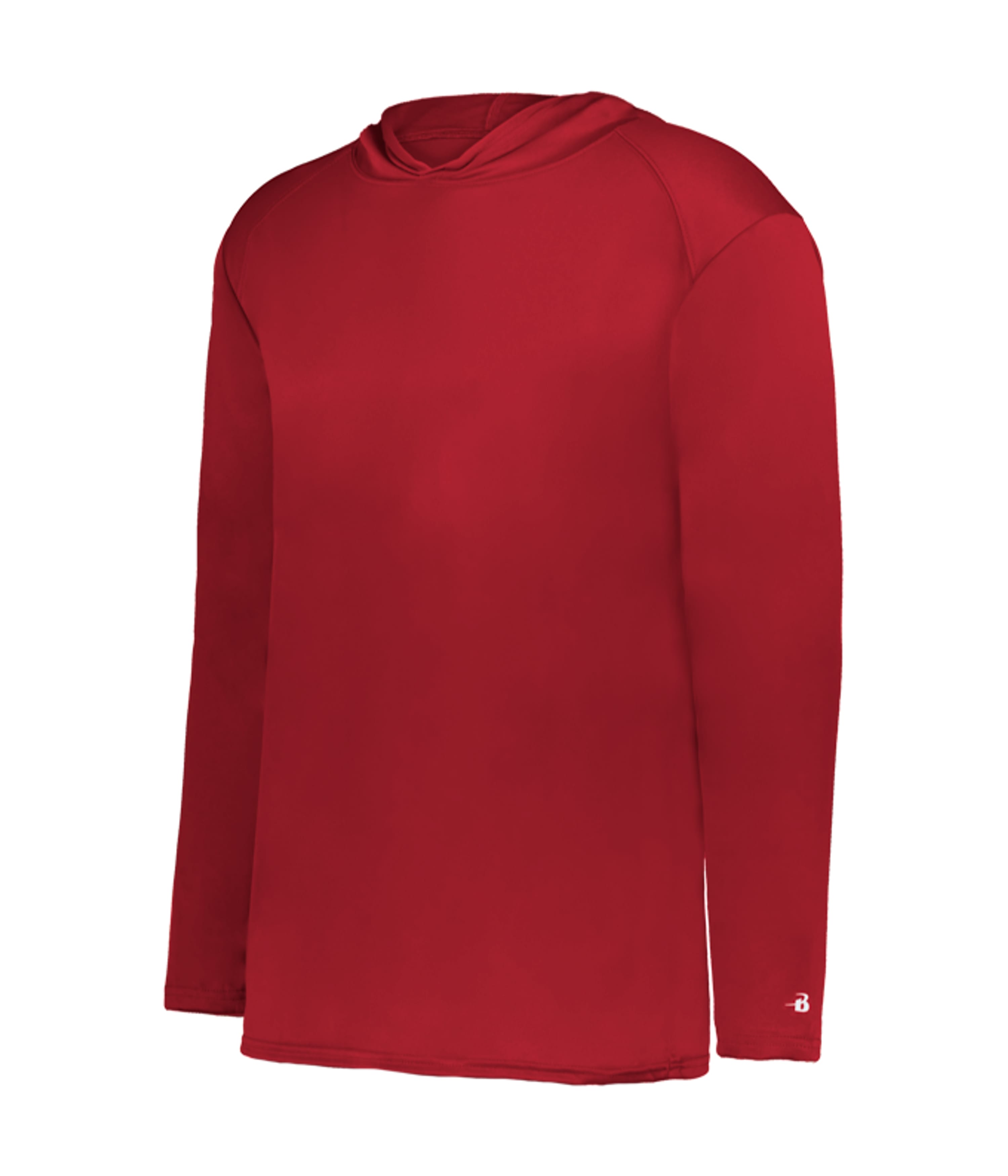 YOUTH B-CORE L/S HOOD TEE 2