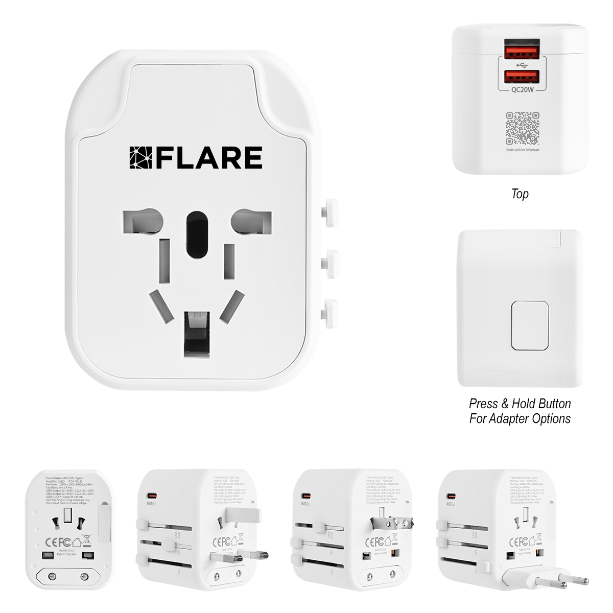 International Travel Adapter 3