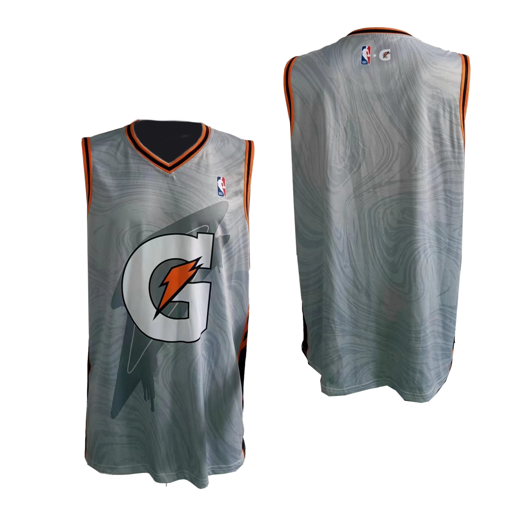 Men's BB V-Neck Butterfly Mesh Jersey 3