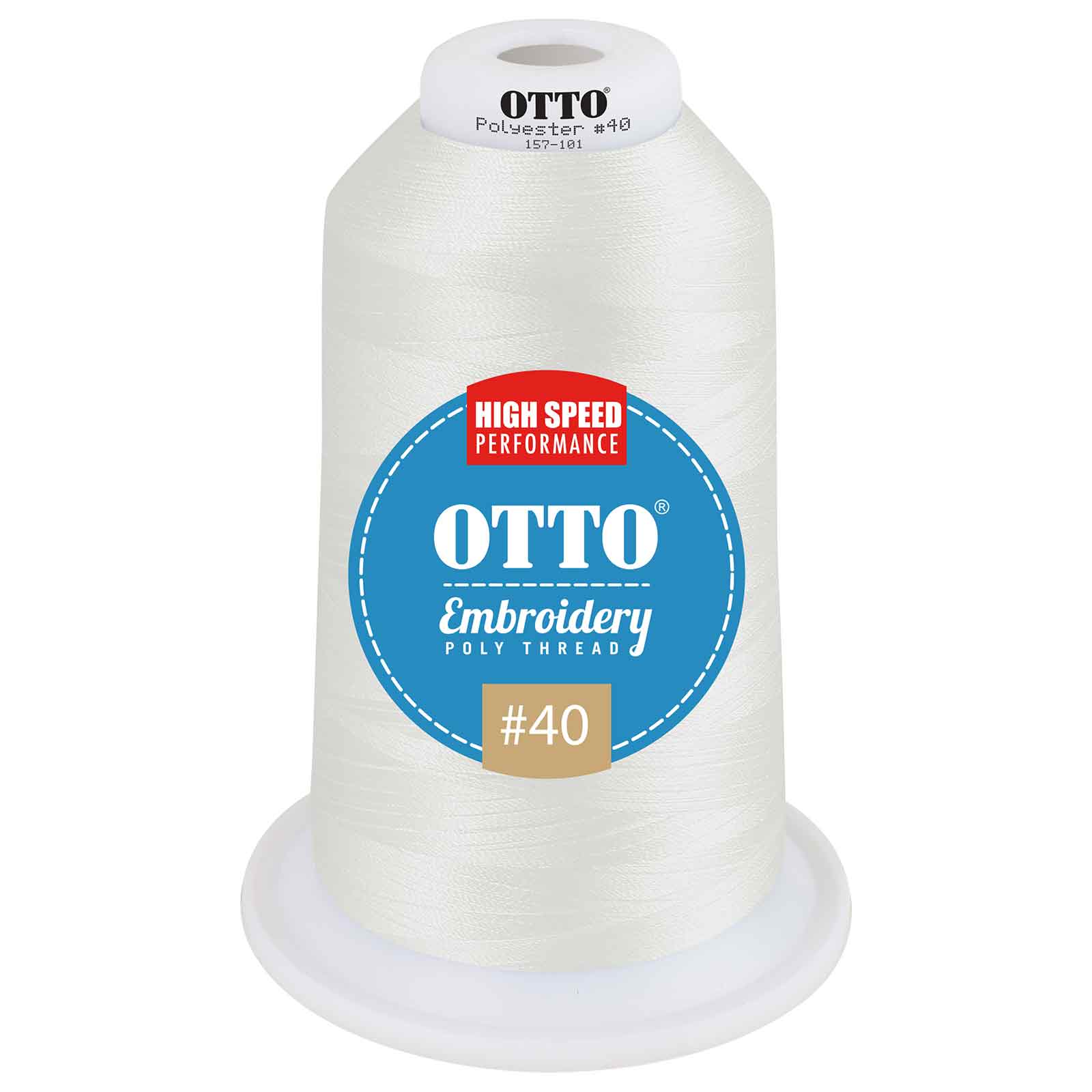 OTTO Embroidery Poly Thread #40 5,500 yd. King Cone 849
