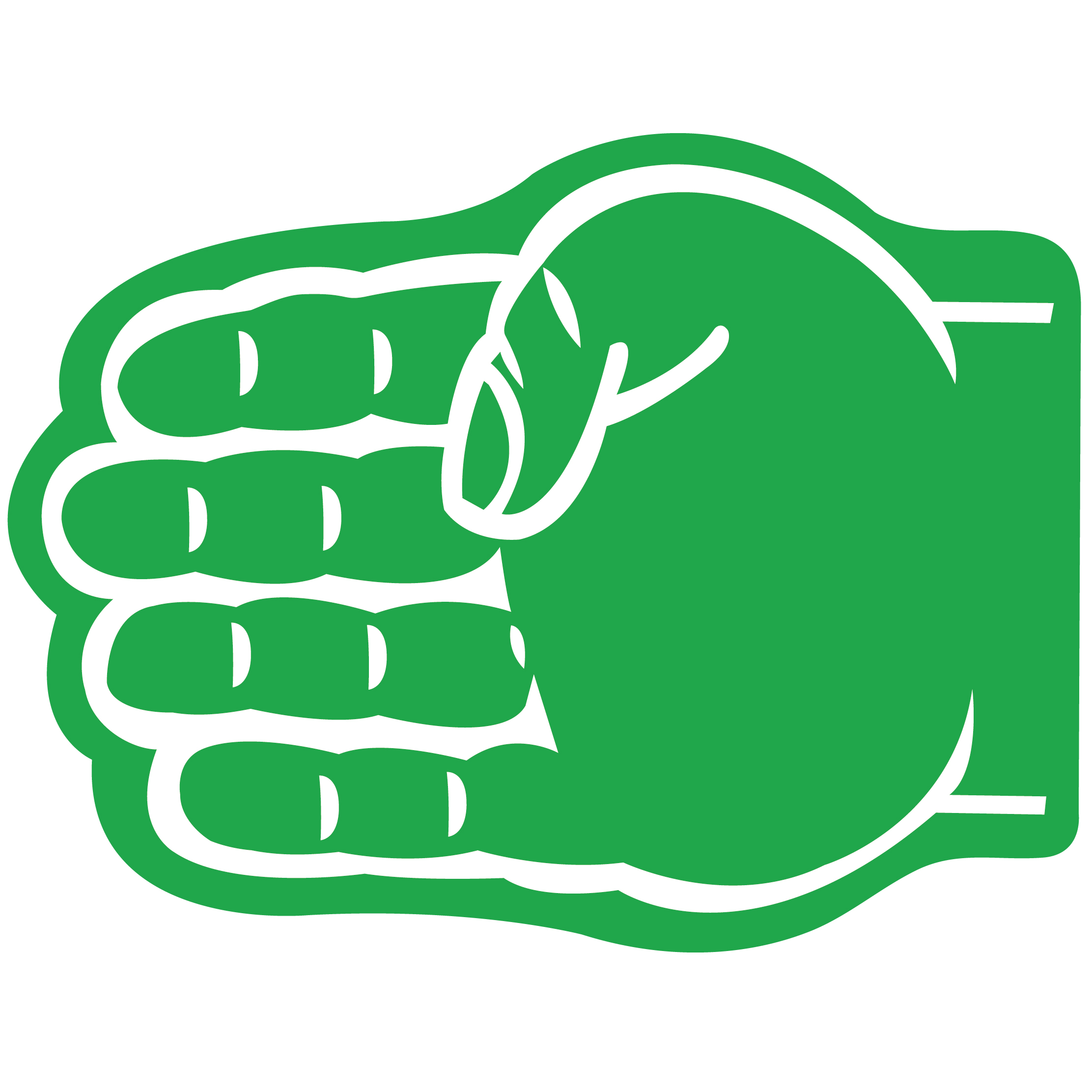 First Down Foam Hand 9