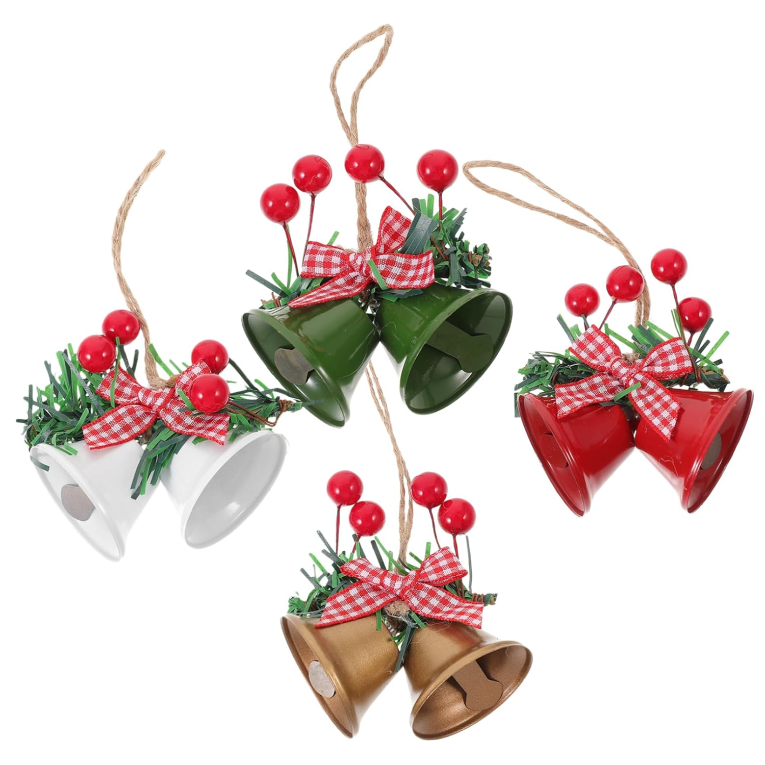 Christmas Bell Hanging Ornament Decorative 7