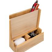 FSC® 100% Bamboo Photo Frame Desktop Organizer 7