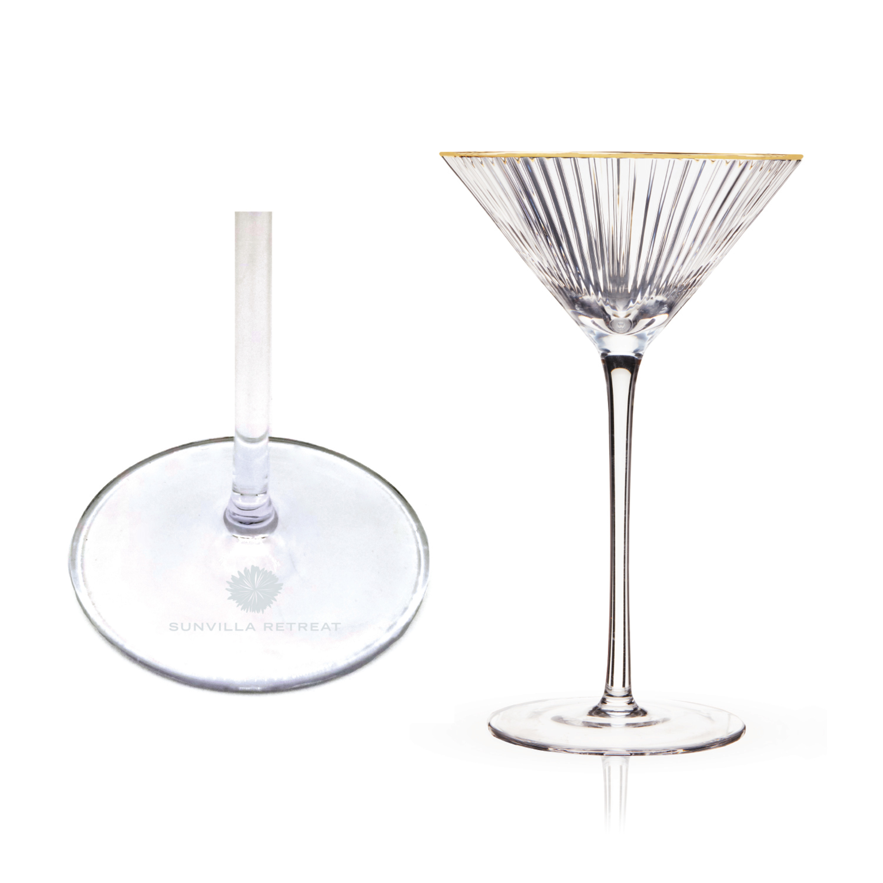 Viski® Meridian Martini Glass