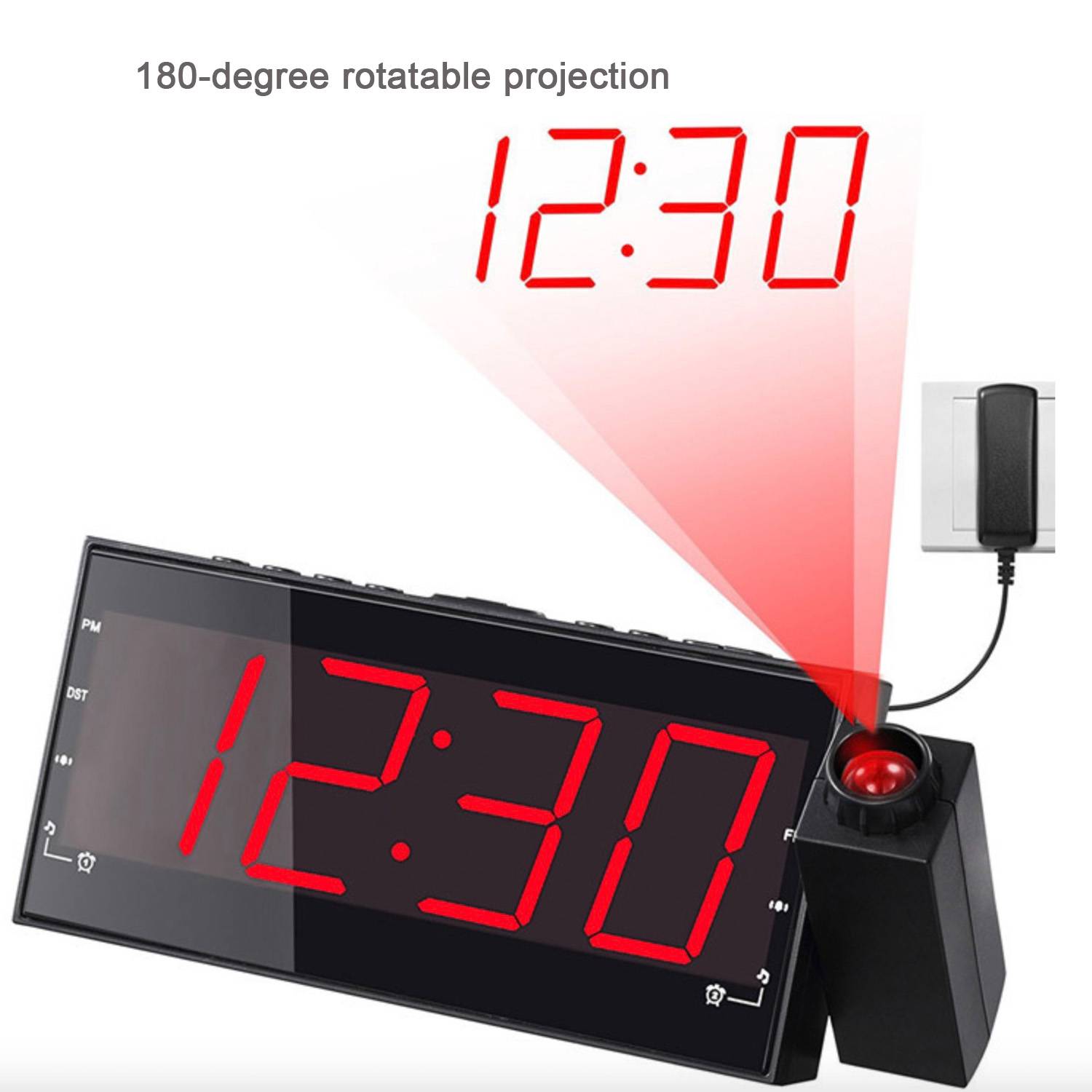 Digital Projection Alarm Clocks 1