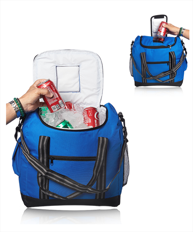 Union Printed - Flip Flap Insulated Cooler Lunch Bags 4