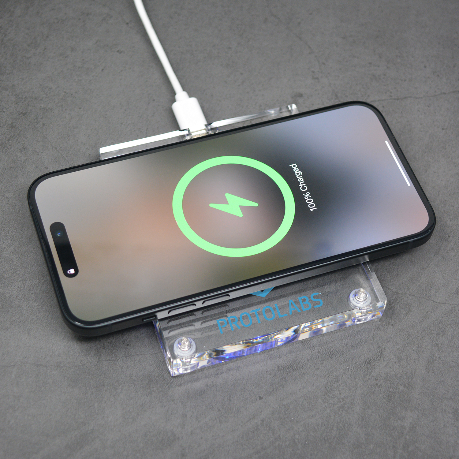 Gemini Qi 2 0 15w Acrylic Wireless Charger