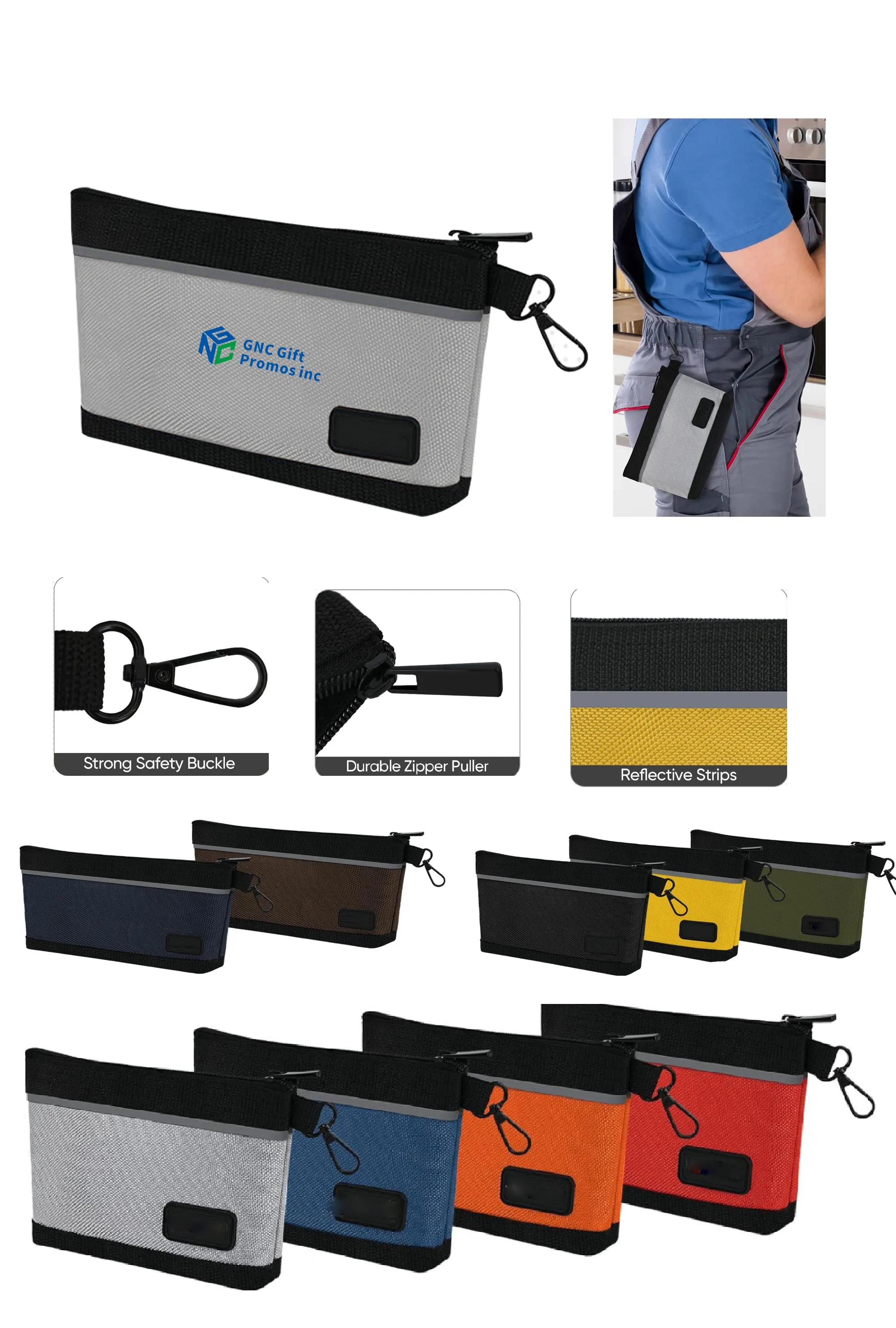 Tool Pouches with Zipper 5