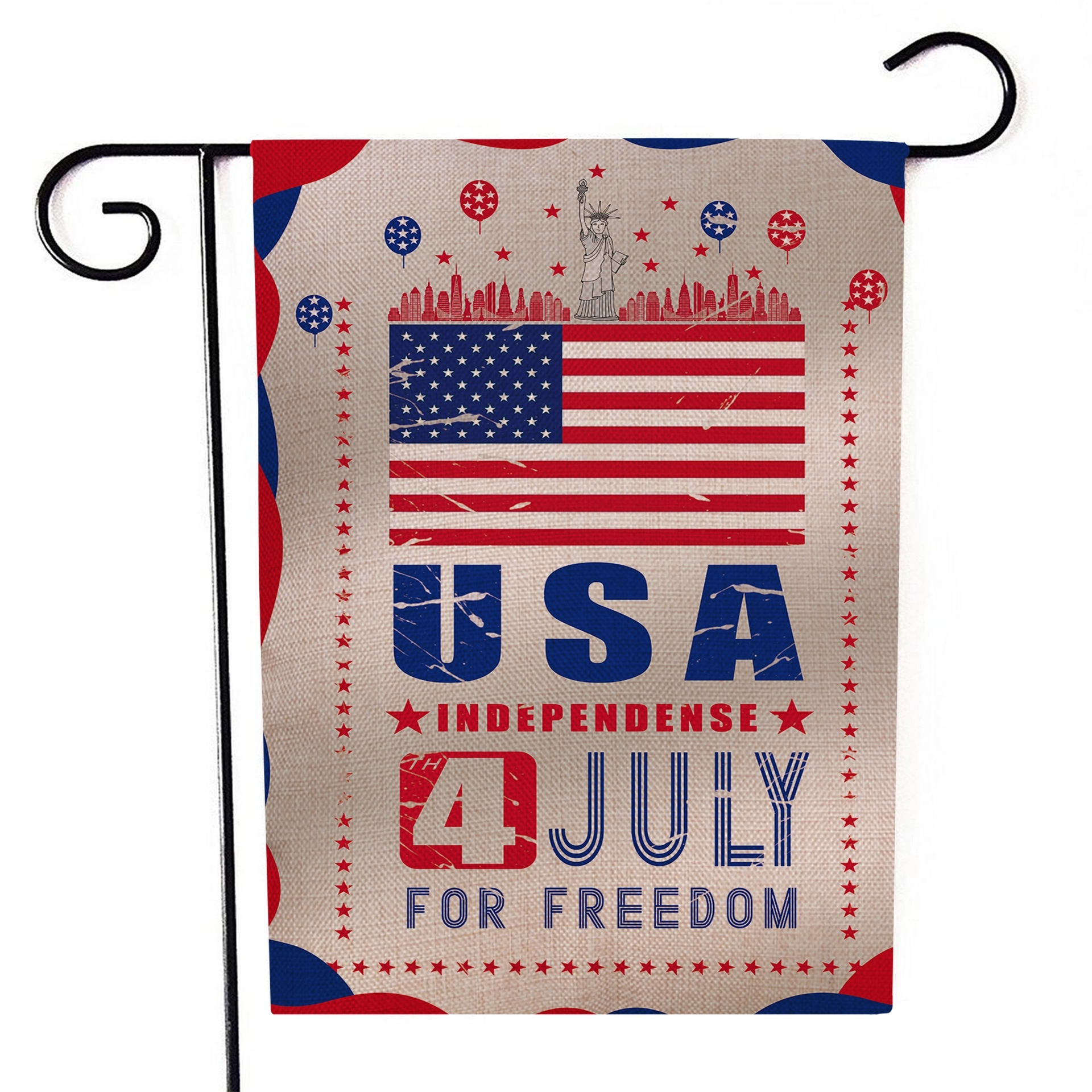 Independence Day Yard Outdoor Garden Flags 3