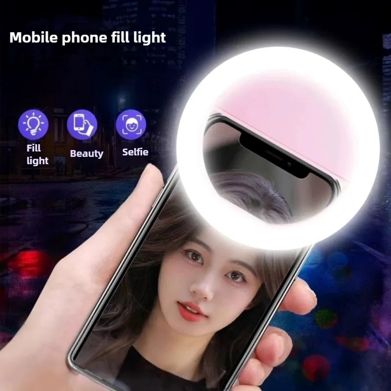 Clip On LED Selfie Ring Light 4