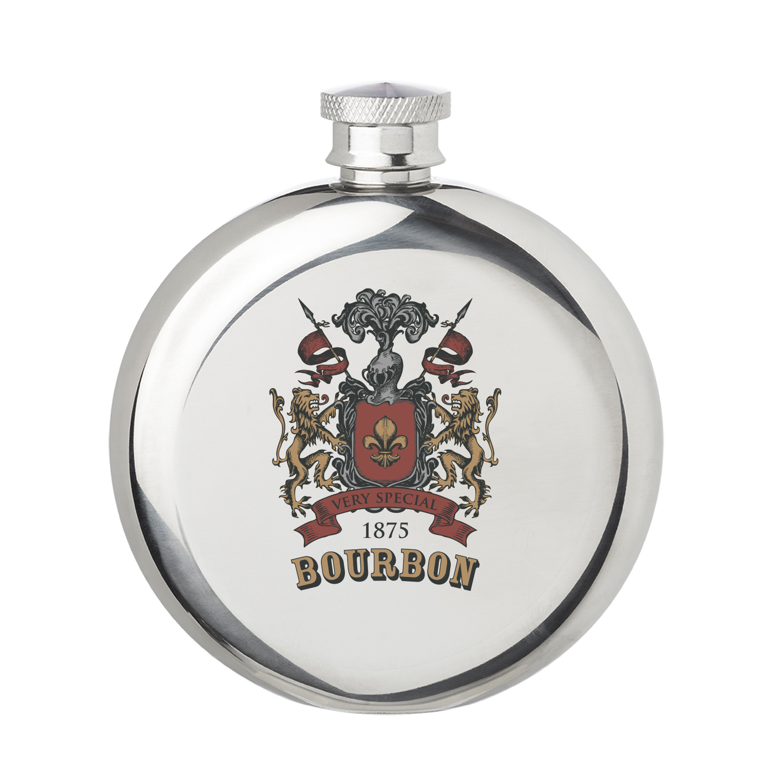 Compact Quench Flask (Full Color Imprint) 2
