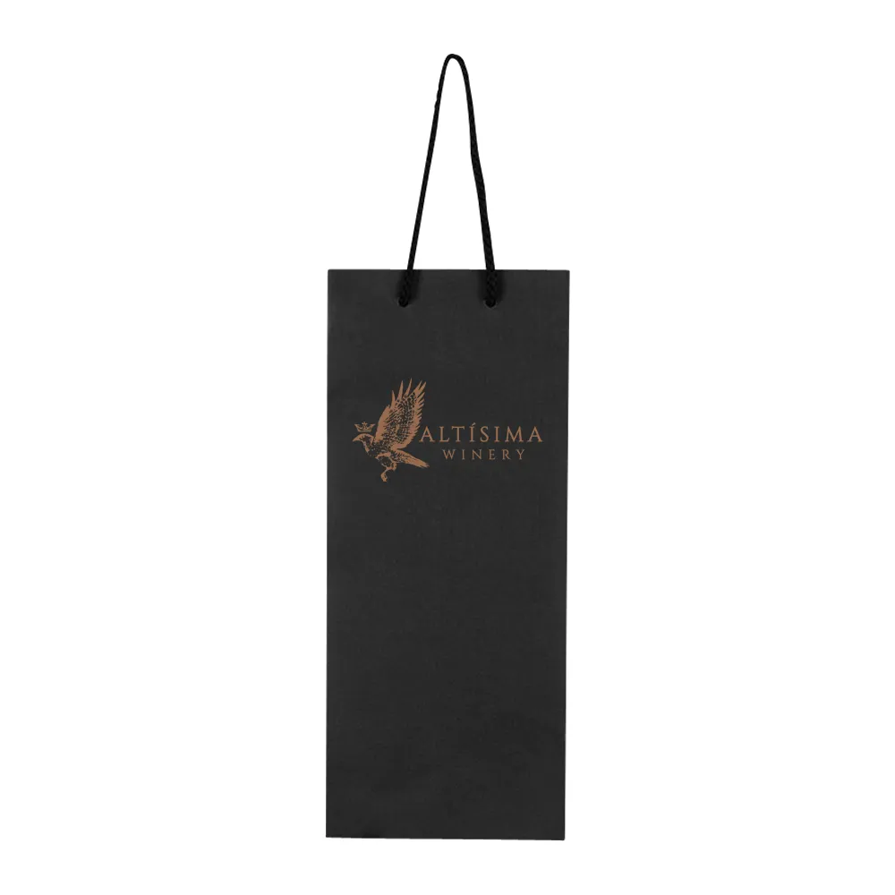 1-Bottle Luxury Paper Tote 3