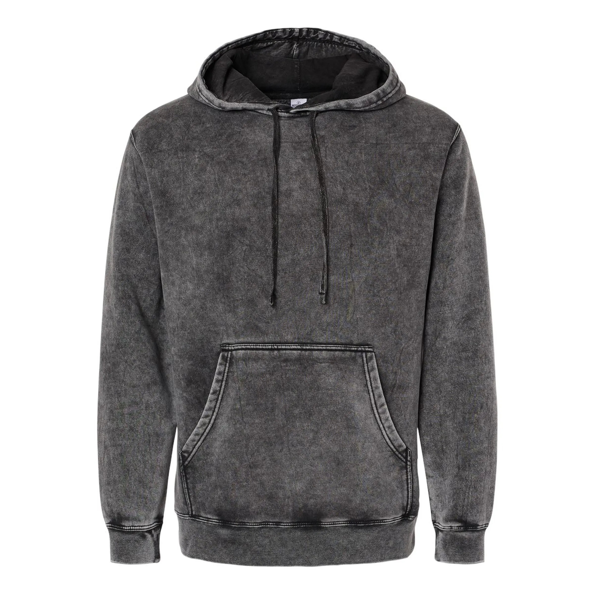 Independent Trading Co. Unisex Midweight Mineral Wash Hooded 5