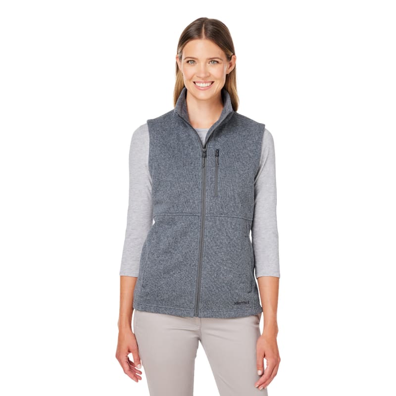 Marmot Ladies' Dropline Sweater Fleece Vest 3