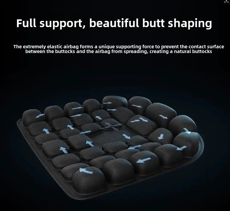 Inflatable Travel Seat Cushion with Air Pump 4