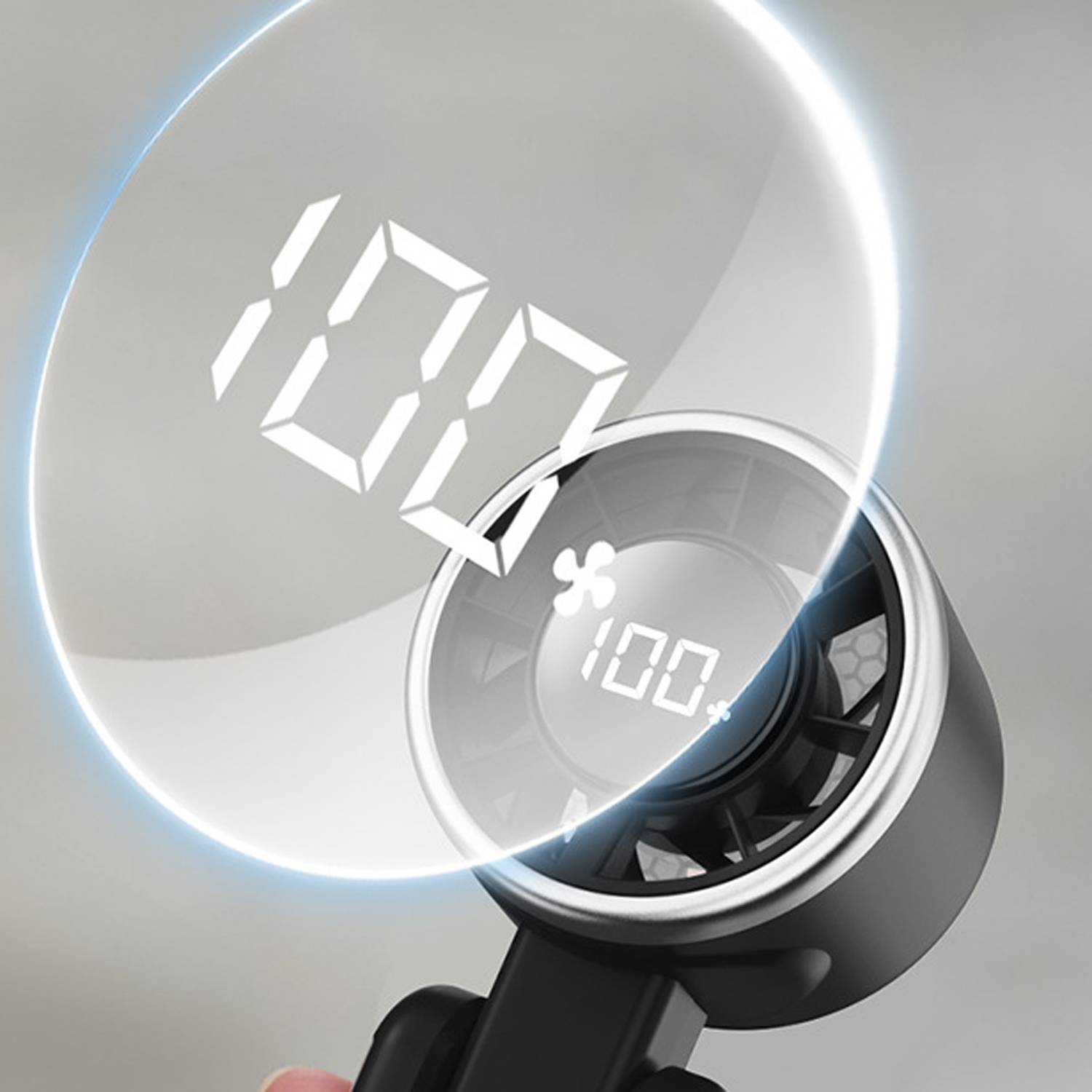 High-Speed Turbo Fan - USB Rechargeable & Handheld 12
