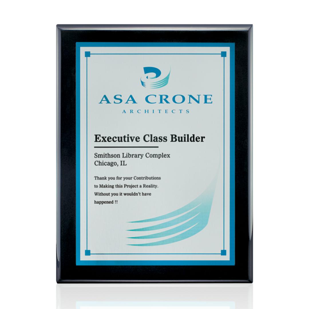 Oakleigh/AstroSub Plaque - Black/Silver 1