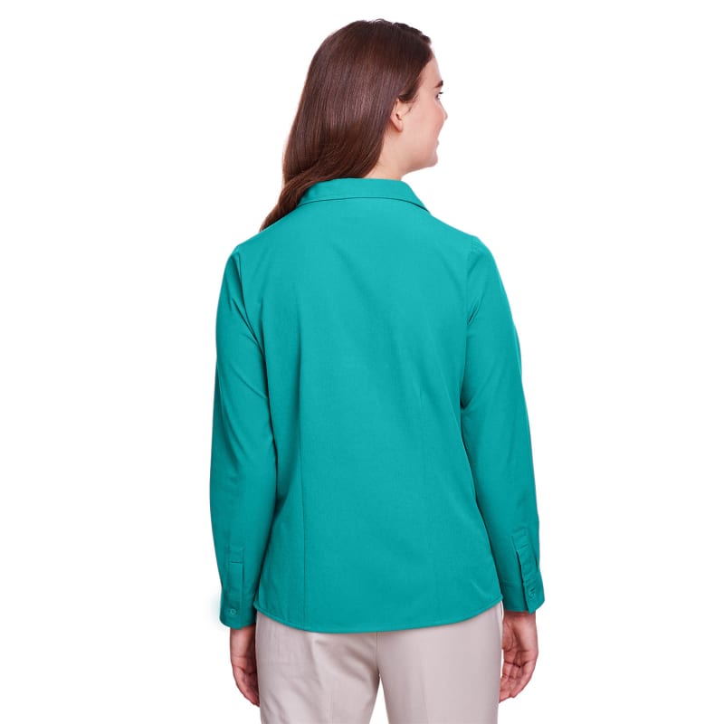 UltraClub Ladies' Bradley Performance Woven Shirt 16
