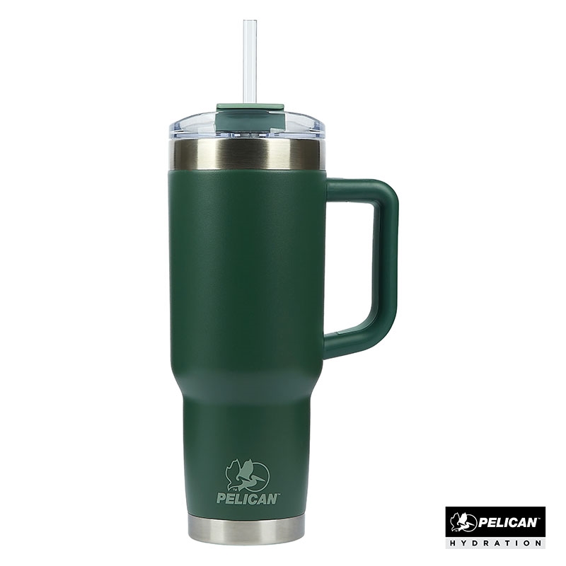 Pelican Porter™ 40 oz. Recycled Double Wall Stainless Steel Travel Tumbler 126