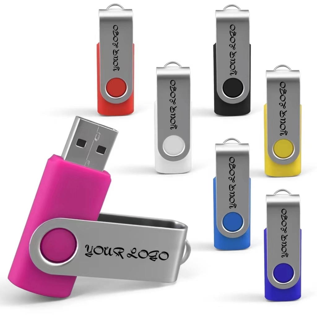 Custom Swivel USB Flash Drive 2