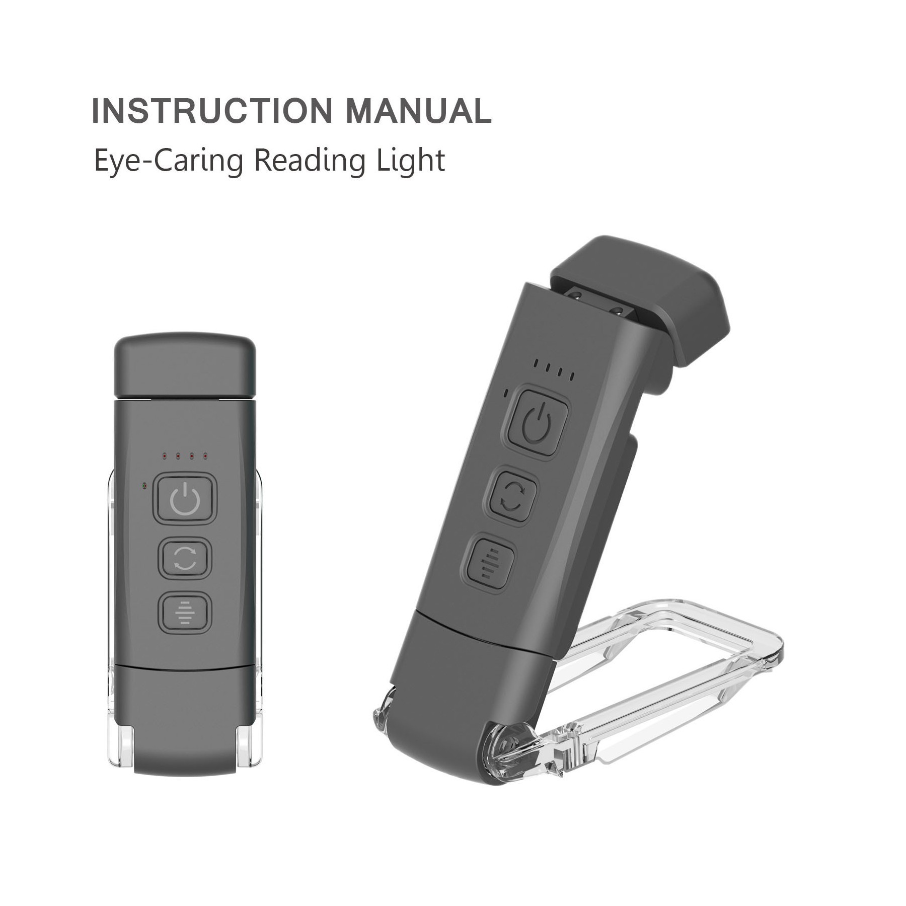 Reading Book Clip Night Light With USB Charging 5