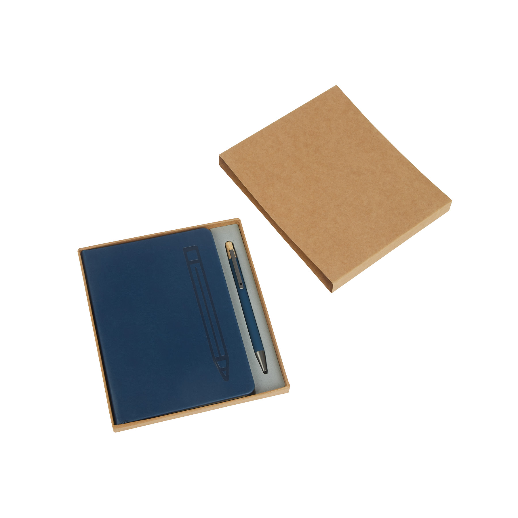 Manhattan II Gift Set w/ Magnetic Journal & Recycled Pen 87