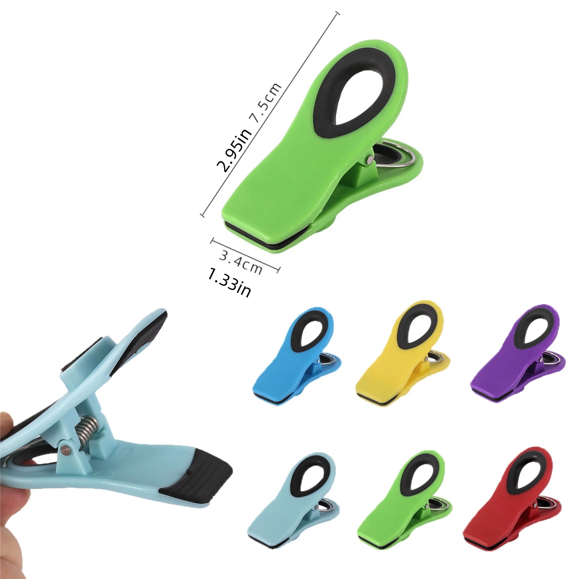 Customized magnetic snack sealing clip 3
