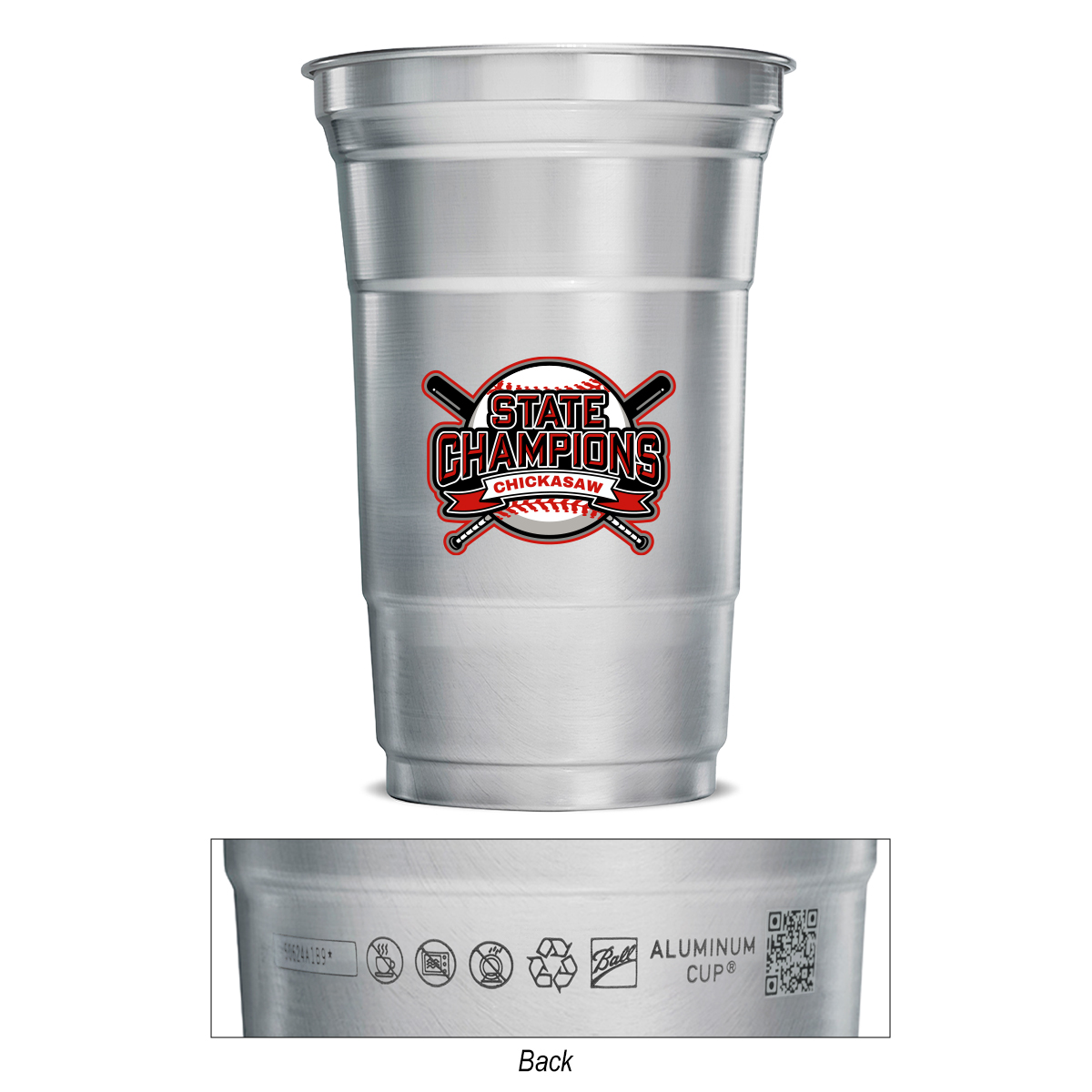 20 Oz. Top Cup Aluminum Cup 5
