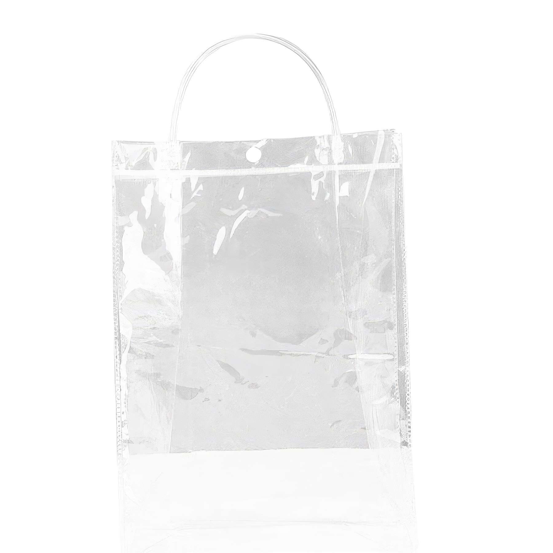 Reusable Transparent PVC Gift Wrap Tote Bag 3