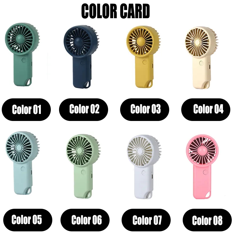 Wholesale Mini USB Fan With Carabiner Rechargeable 3