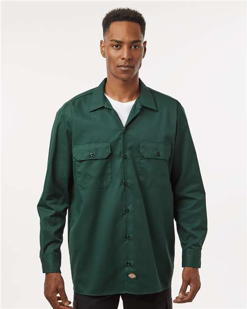 Men's Tall Long Sleeve Work Shirt - 5574T 52