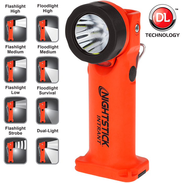 Nightstick® Intrinsically Safe Angle Dual-Light™ 22