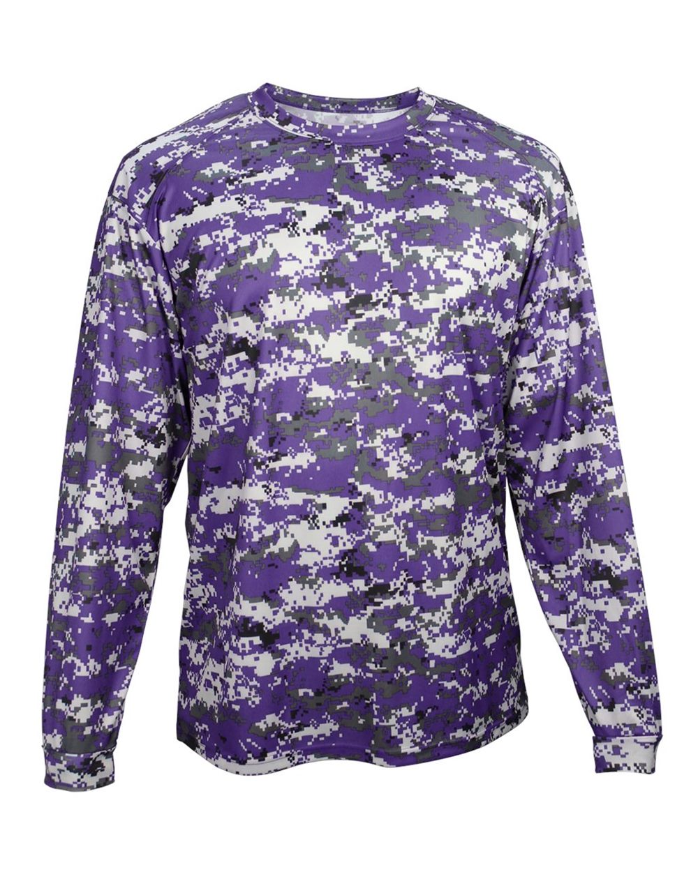 Men's Digital Camo Long Sleeve T-Shirt - 4184 40