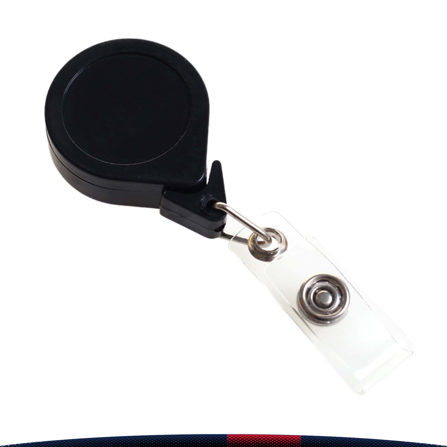 Badge Holder Reel Metal Clip 4