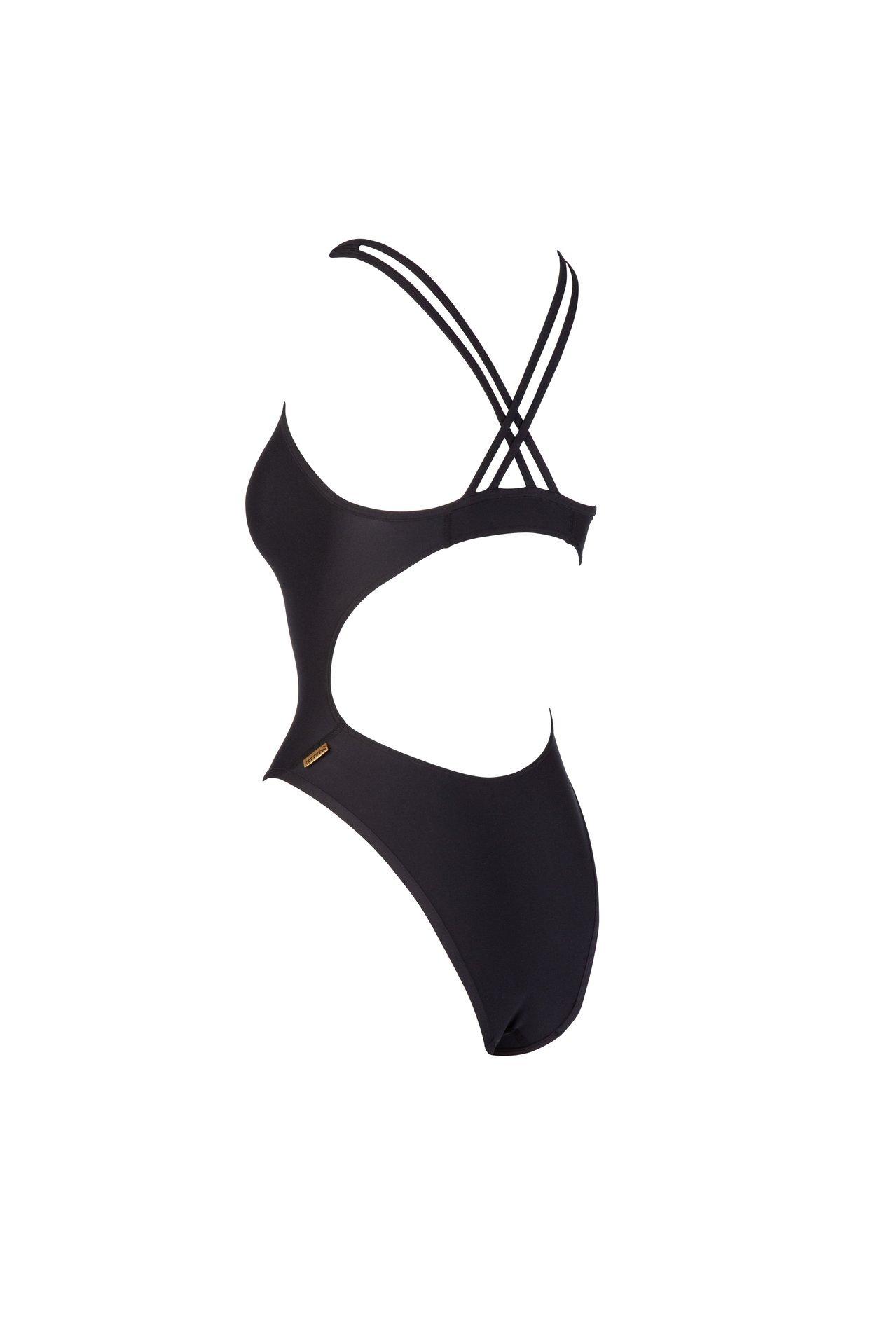 Mizuno EXER Women's Double Cross Back Swimsuit 3