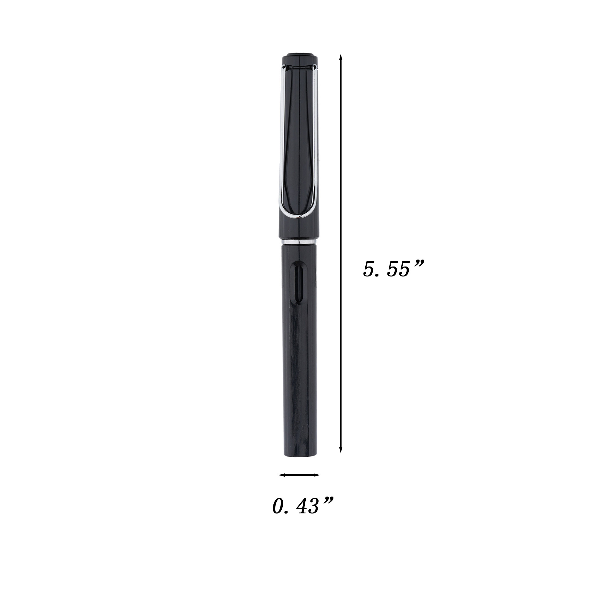 Customized Black Ink Ballpoint Pen For Advertising 2